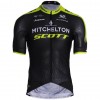 Set Fietsshirt + Korte Koersbroek 2019 Mitchelton-Scott N001